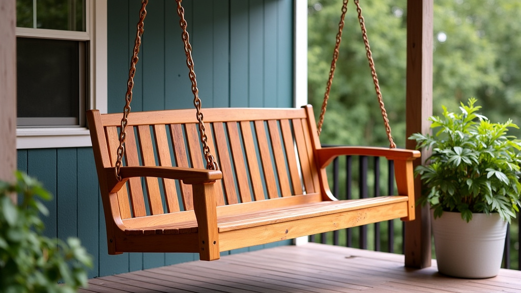 Choosing the Right Wood for Your Porch Swing