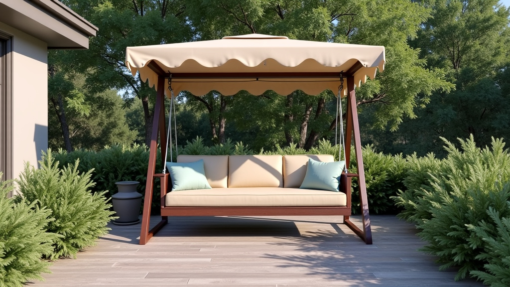 How a Covered Porch Swing Actually Works