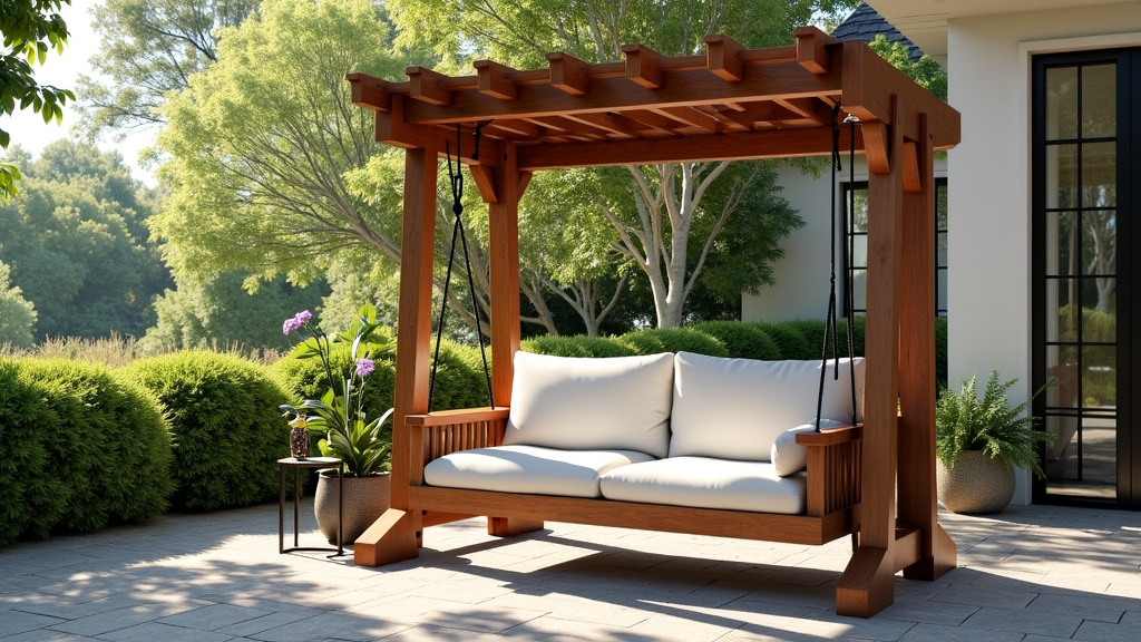 Benefits of a Porch Swing with a Pergola