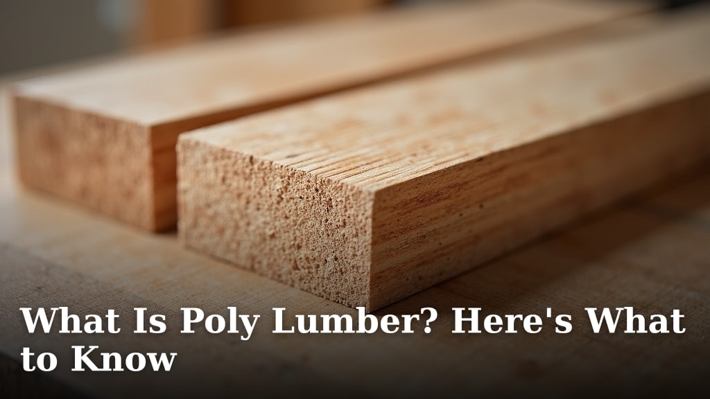 What Is Poly Lumber? Here's What to Know